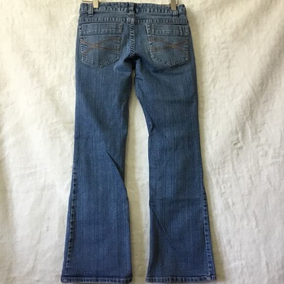 Aeropostale Blue Hailey Skinny Flare Jeans - Picture 9 of 16